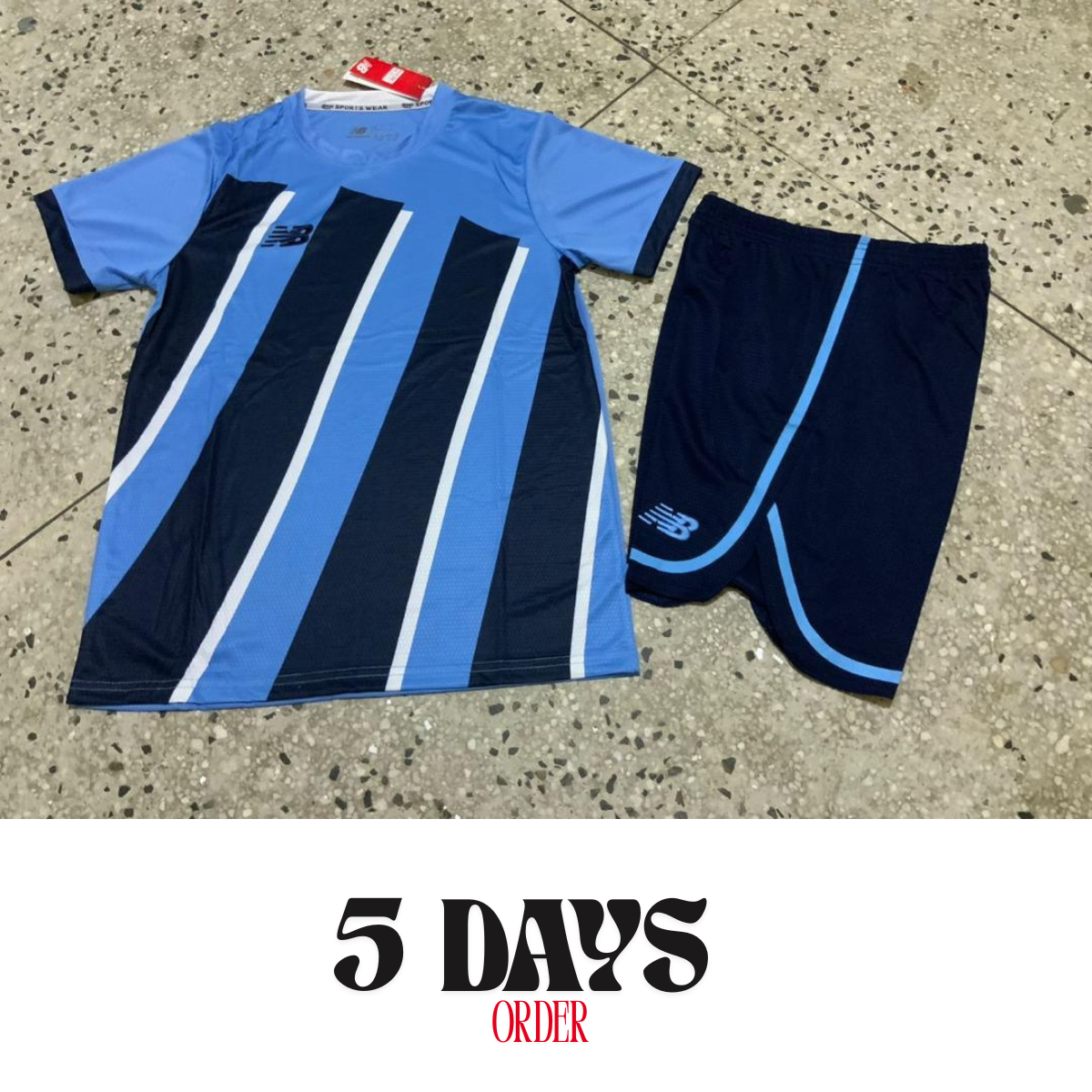 PAIR OF T-SHIRT AND SHORT MATCH DAY KIT
