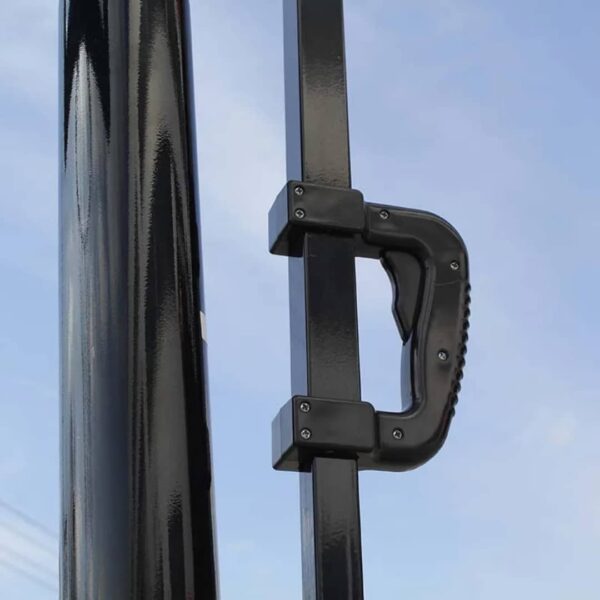 Adjustable Regulation-Size Basketball Hoop w/ Fillable Base, 2 Wheels - Image 3