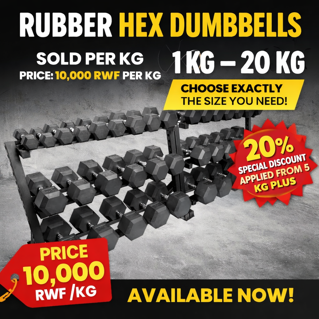 Dumbbells 1kg To 20kg (Pair)